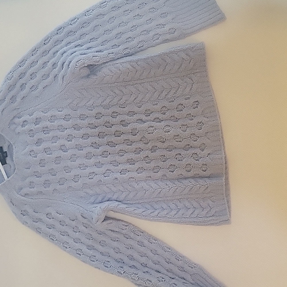 J crew blue sweater